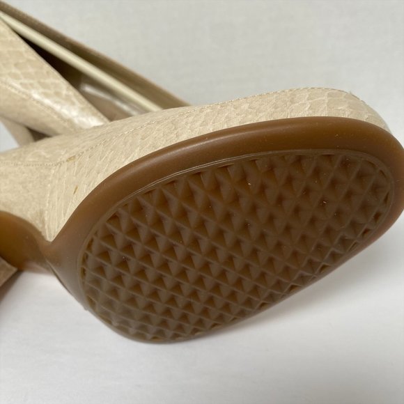 A2 By Aerosoles Peep Toe Dress Shoe Pumps Size 9 - Picture 6 of 7